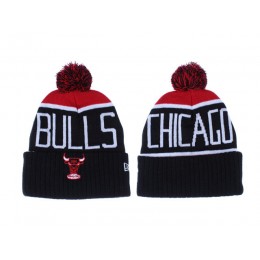 NBA Chicago Bulls Black Beanie LX