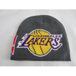 NBA Los Angeles Lakers Grey Beanie LX