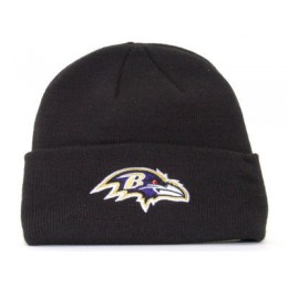 NFL Baltimore Ravens Black Beanie SF