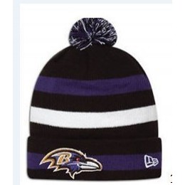 NFL Baltimore Ravens Stripe Beanie SD