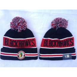 NHL Chicago Blackhawks Black Beanie 1 SF
