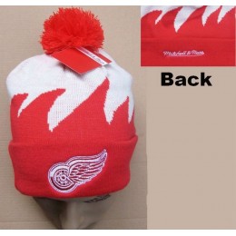 NHL Detroit Red Wings Mitchell&Ness Shark tooth Beanie JT