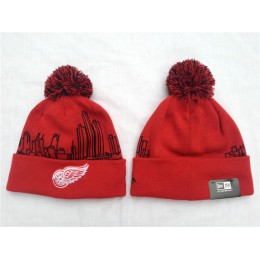 NHL Detroit Red Wings Red Beanie SF
