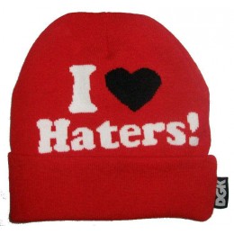 DGK I Love Haters Beanie Red JT