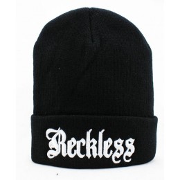YOUNG AND RECKLESS OLDIE Black Beanie JT