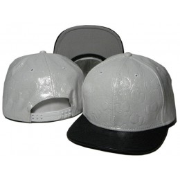 White Snapback Hat DD 1