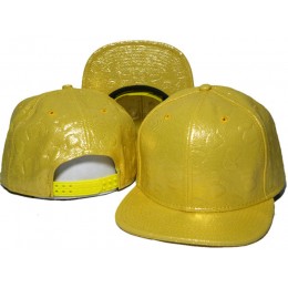 Yellow Snapback Hat DD