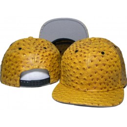 Yellow Snapback Hat DD 1