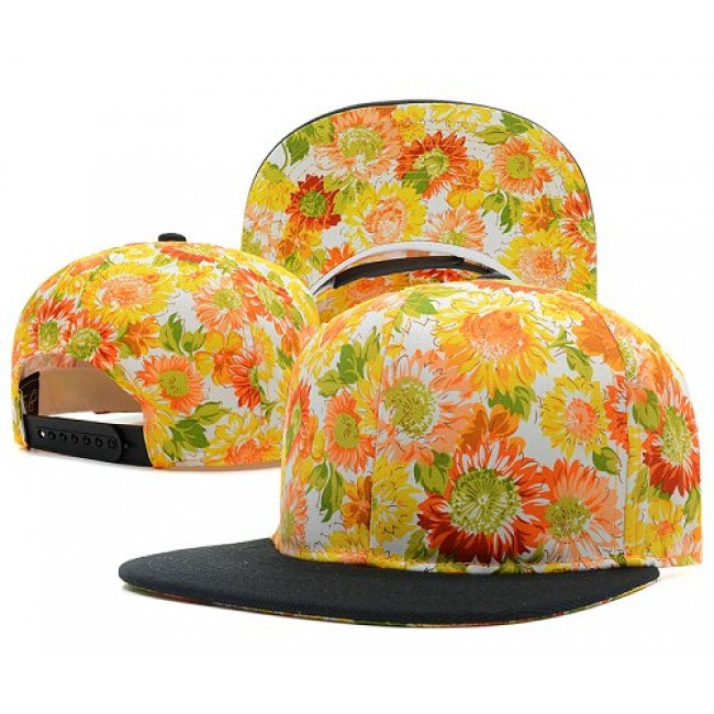 Floral Blank Snapback Hat 60d4