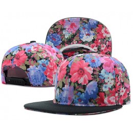 Floral Blank Snapback Hat 60d8