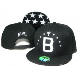 BLVD Black Snapbacks Hat DD 3 0613