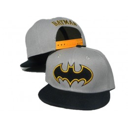 Batman Grey Snapback Hat DD
