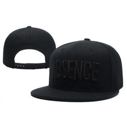 Black Scale Absence Snapback Hat XDF