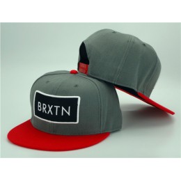 Brixton Grey Snapbacks Hat ZY
