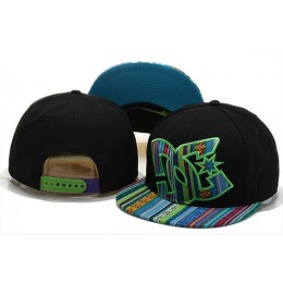DC Black Snapback Hat YS 0721