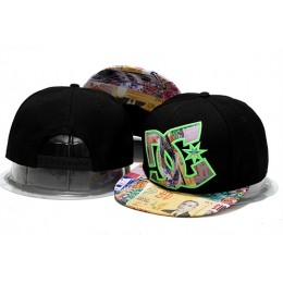 DC Black Snapback Hat YS 0613