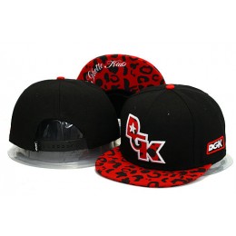 DGK Black Snapback Hat YS 1 0613