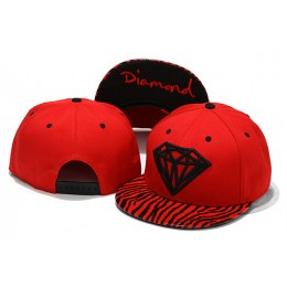 Diamonds Supply Co Red Snapbacks Hat YS