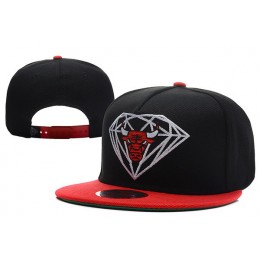 Diamond Bull Black Snapback Hat XDF 0528
