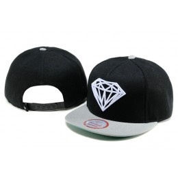 Diamonds Supply Co. Black Snapback Hat TY 1