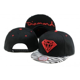 Diamonds Supply Co. Black Snapback Hat TY 2