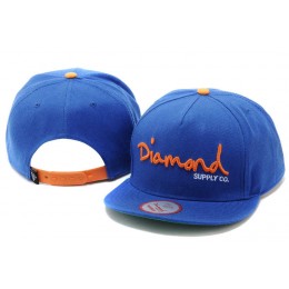 Diamonds Supply Co. Blue Snapback Hat TY 0512