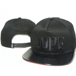 Dope Black Snapback Hat DD 0721
