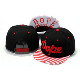 Dope Black Snapback Hat YS 0528