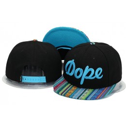 Dope Black Snapback Hat YS 0701