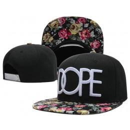 Dope Black Snapback Hat SD 1