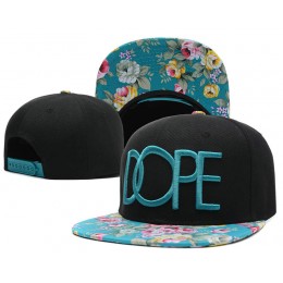 Dope Black Snapback Hat SD 2