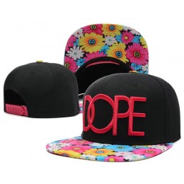 Dope Black Snapback Hat SD