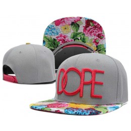 Dope Grey Snapback Hat SD 3