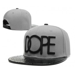 Dope Grey Snapback Hat SD