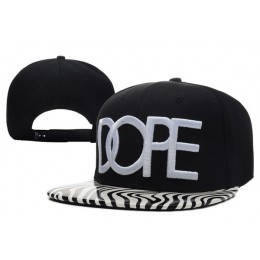 Dope Stripe Black Snapback Hat XDF 0512