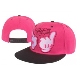 Dope Pink Snapback Hat GF