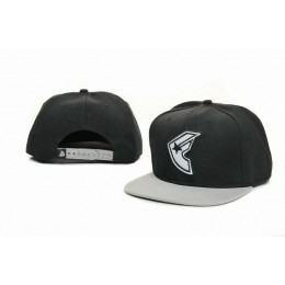 FAMOUS Black Snapback Hat GF