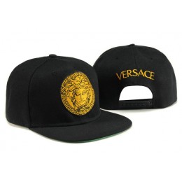 Versace Black Snapback Hat TY