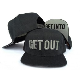 GET OUT Snapback Hat SF 1