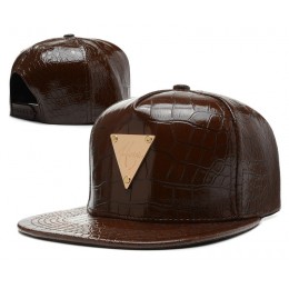 HATER Brown Snapback Hat SD