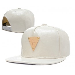 HATER White Snapback Hat SD