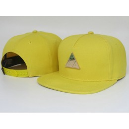 HUF Yellow Snapback Hat LS