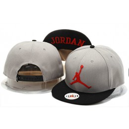 Jordan Grey Snapback Hat YS 0721