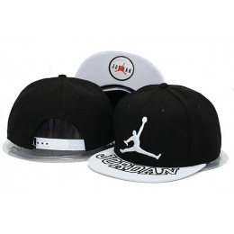 Jordan Black Snapback Hat YS 0606