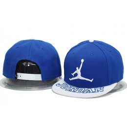 Jordan Blue Snapback Hat YS 0606