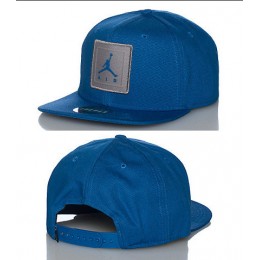 Jordan Blue Snapback Hat GF 0512