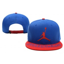 Jordan Blue Snapback Hat XDF 0512
