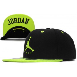 Jordan Black Snapback Hat GF 2