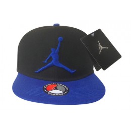Jordan Black Snapback Hat GF
