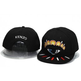 KENZO Black Snapback Hat YS 0701